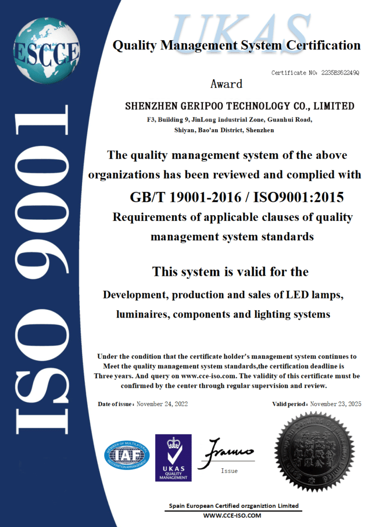 ISO 9001 Certified